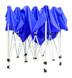Carpa Plegable 3x3 Estructura Blanca Toldo Impermeable Reforzado