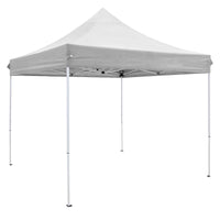 Carpa Plegable 3x3 Estructura Blanca Toldo Impermeable Reforzado