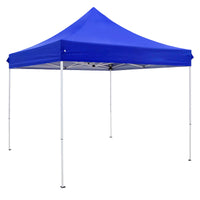 Carpa Plegable 3x3 Estructura Blanca Toldo Impermeable Reforzado