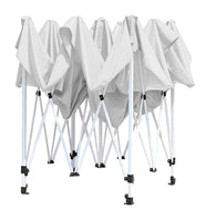 Carpa Plegable 3x3 Estructura Blanca Toldo Impermeable Reforzado
