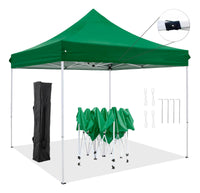 Carpa Plegable 3x3 Estructura Blanca Toldo Impermeable Reforzado