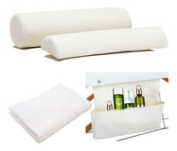 Set Almohadillas Sabana Bolsa Cama Masaje Bolster