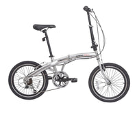 Bicicleta R20 Plegable 6 Velocidades Shimano