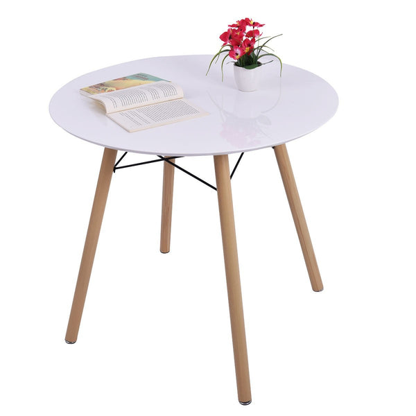 Mesa Circular Comedor Estilo Eames Moderno