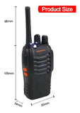 Radio Baofeng Bf-888h Con Usb Uhf 2 Vias Manos Libres