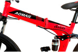 Bicicleta Plegable De Montaña Rodada 26" 21 Velocidades Blanco
