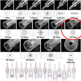 Lote 100 Cartuchos Dr. Pen N2 M5 M7 Mym Facial