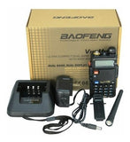 5 Radios Uv-5r Baofeng Walkie Talkie Uhf Vhf 2 Vias