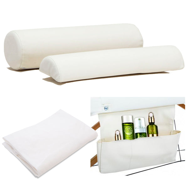 Set Almohadillas Sabana Bolsa Cama Masaje Bolster