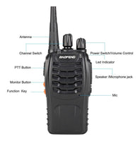 10 Radios Baofeng Bf-888s Walkie Talkie Uhf 2 Vias