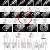 Lote 100 Cartuchos Dr. Pen N2 M5 M7 Mym Facial