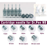 Lote 100 Cartuchos Dr. Pen M8 Microagujas Mym Facial