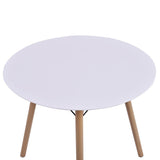 Mesa Circular Comedor Estilo Eames Moderno