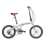 Bicicleta Plegable Rodada 20" 6 Velocidades Shimano