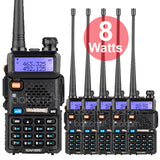 5 Radios Uv-5r Baofeng Walkie Talkie Uhf Vhf 2 Vias